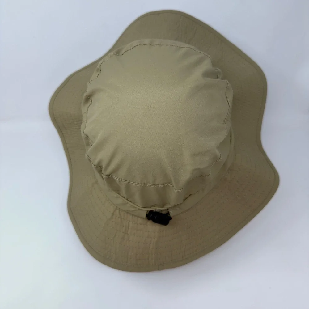 Tommy Bahama Mens Khaki Nylon Boonie Sun Hat Wide Brim Fishing M/L MSAMC1K-KHAKI - Picture 5 of 9